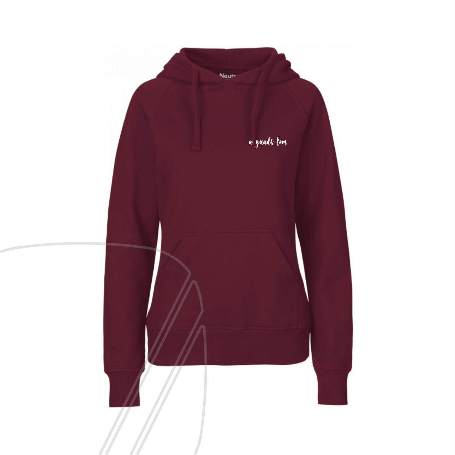 Ladies Hoodie - bawearia. a guads lem