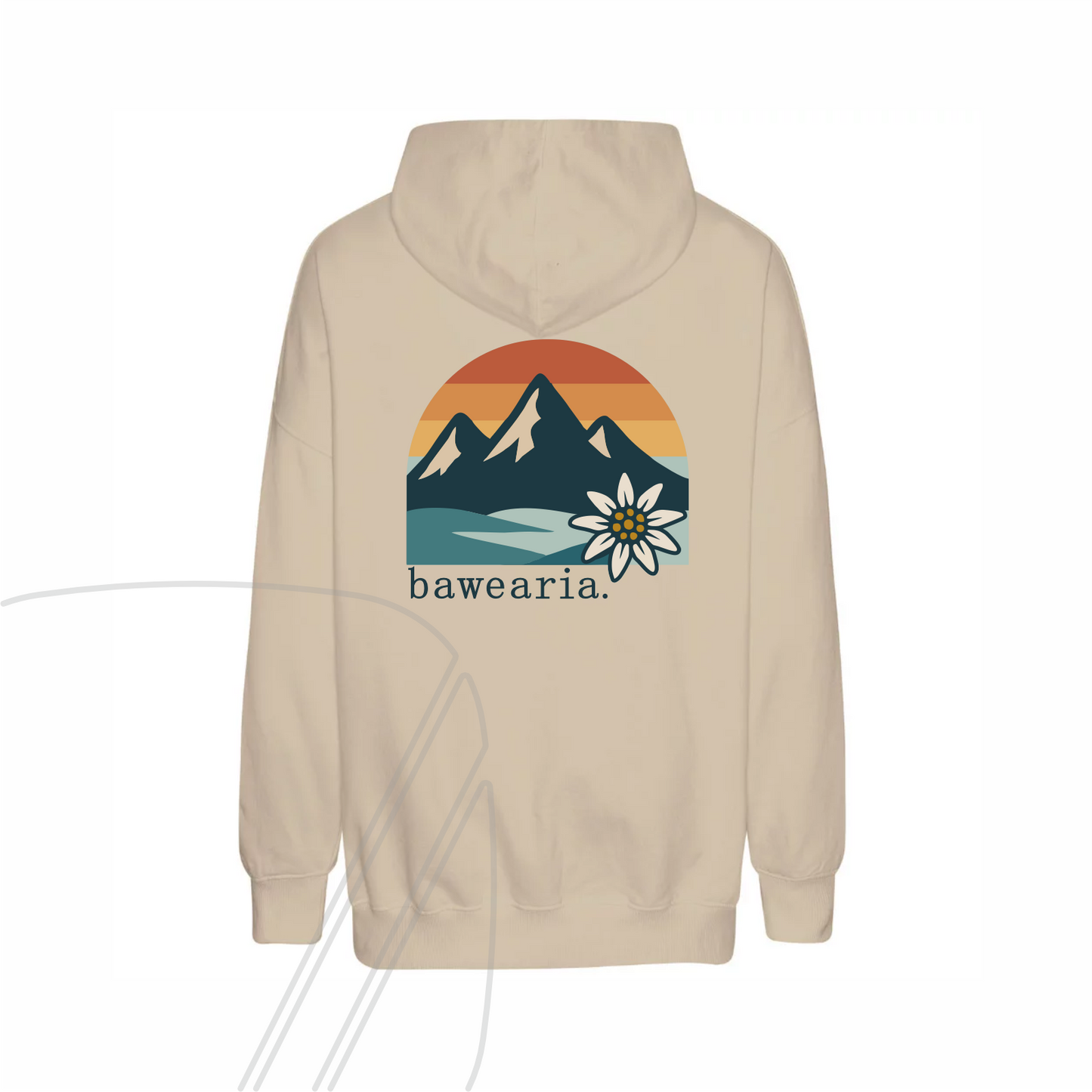 Unisex Hoodie - bawearia. Bergliebe