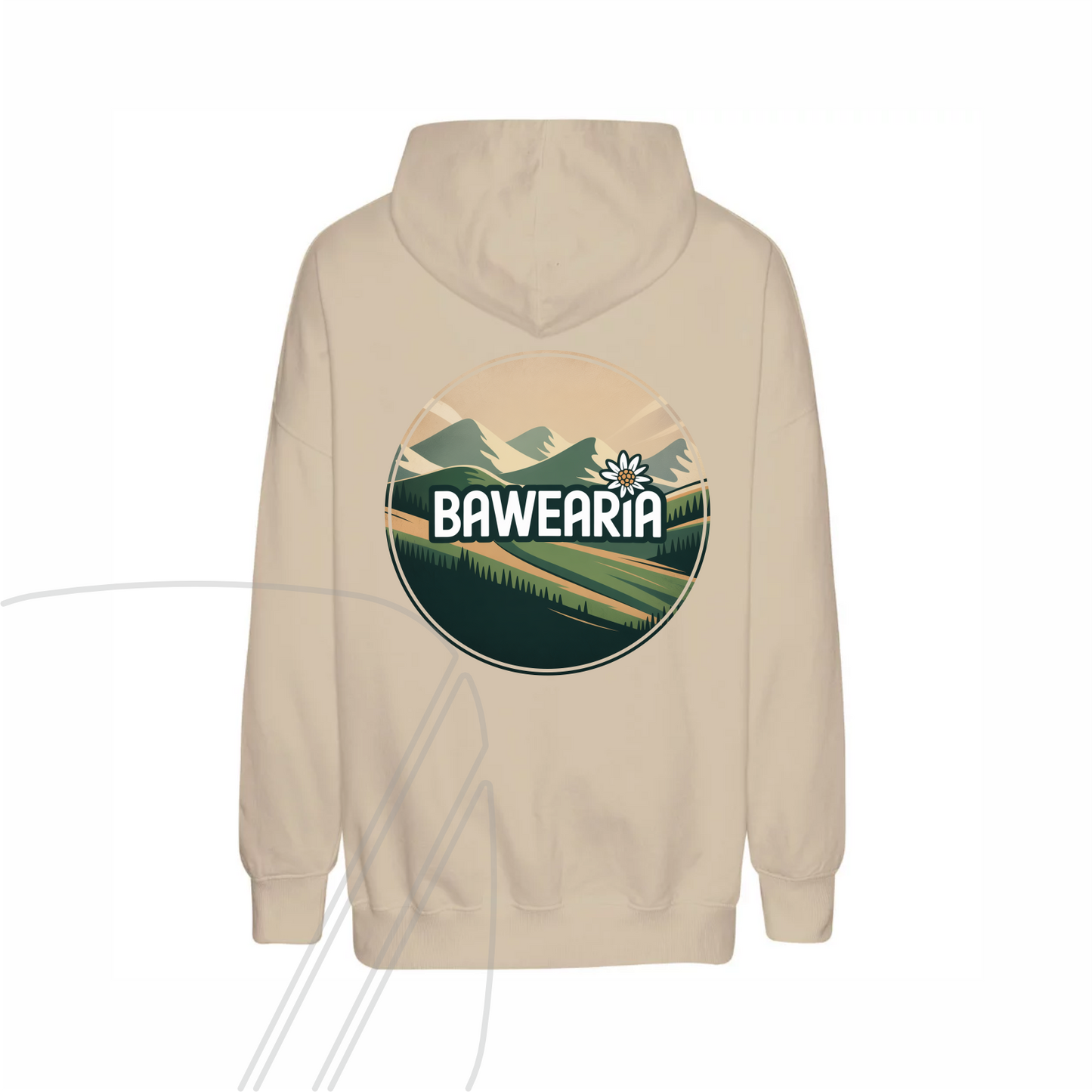 Unisex Hoodie - bawearia. runde Gschicht