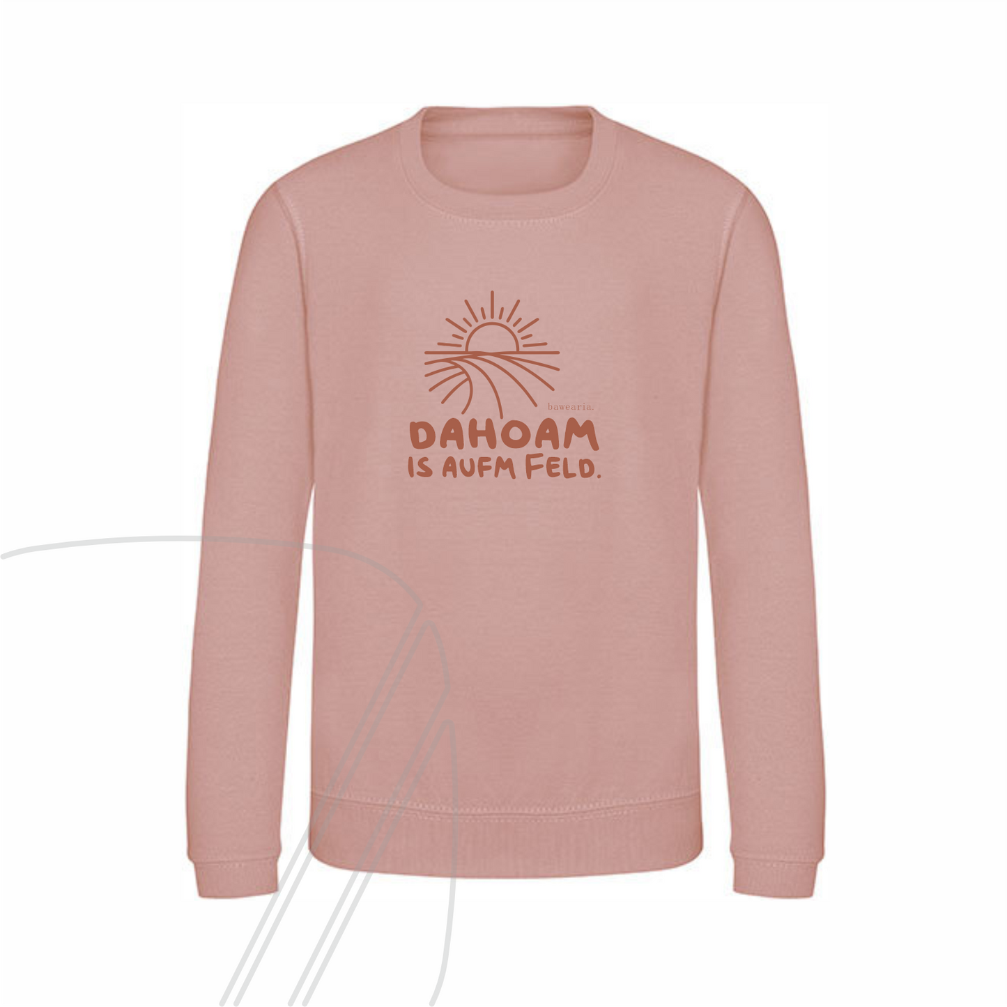 Kinder Sweater - bawearia. Dahoam is aufm Feld