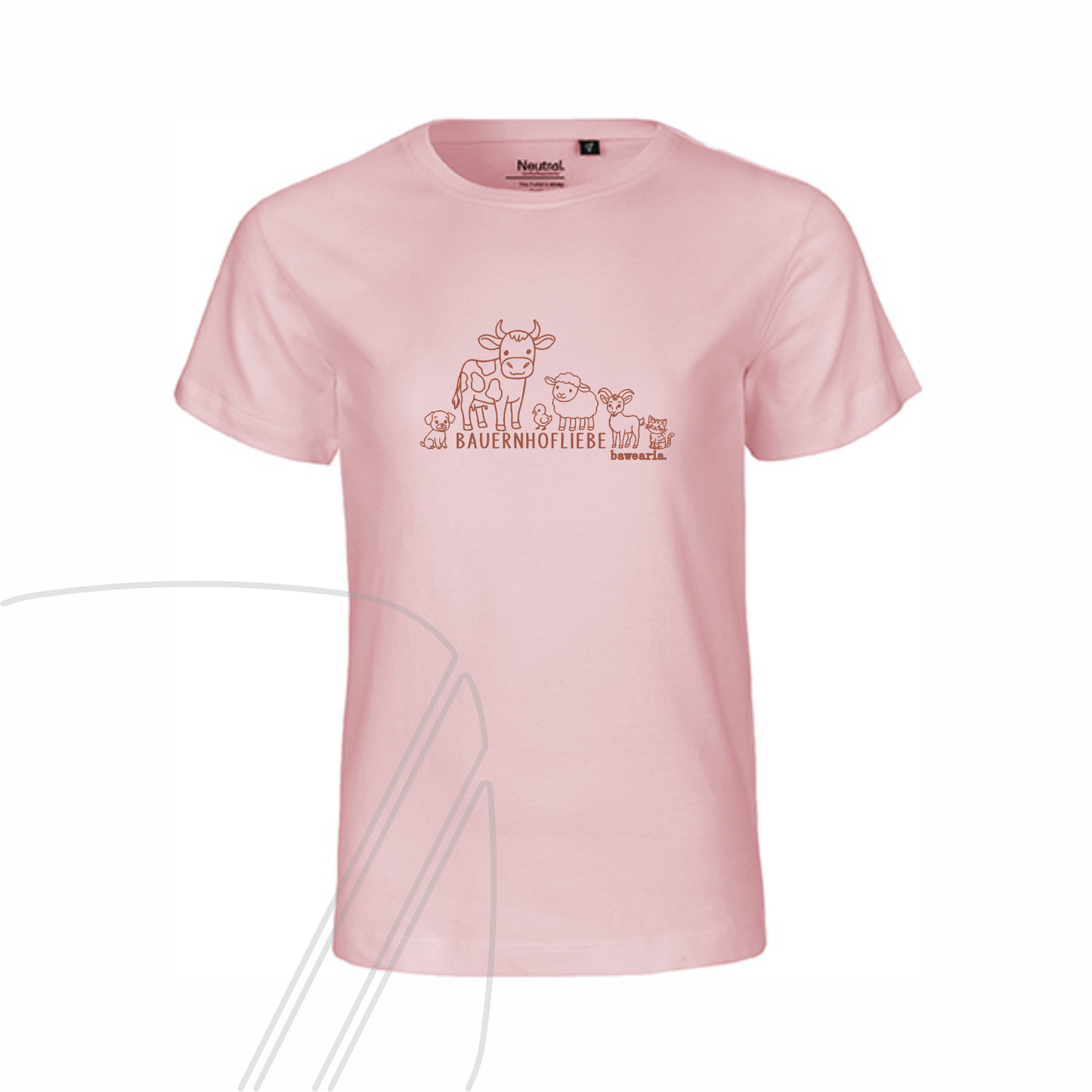 Kinder Shirt - bawearia. Bauernhofliebe