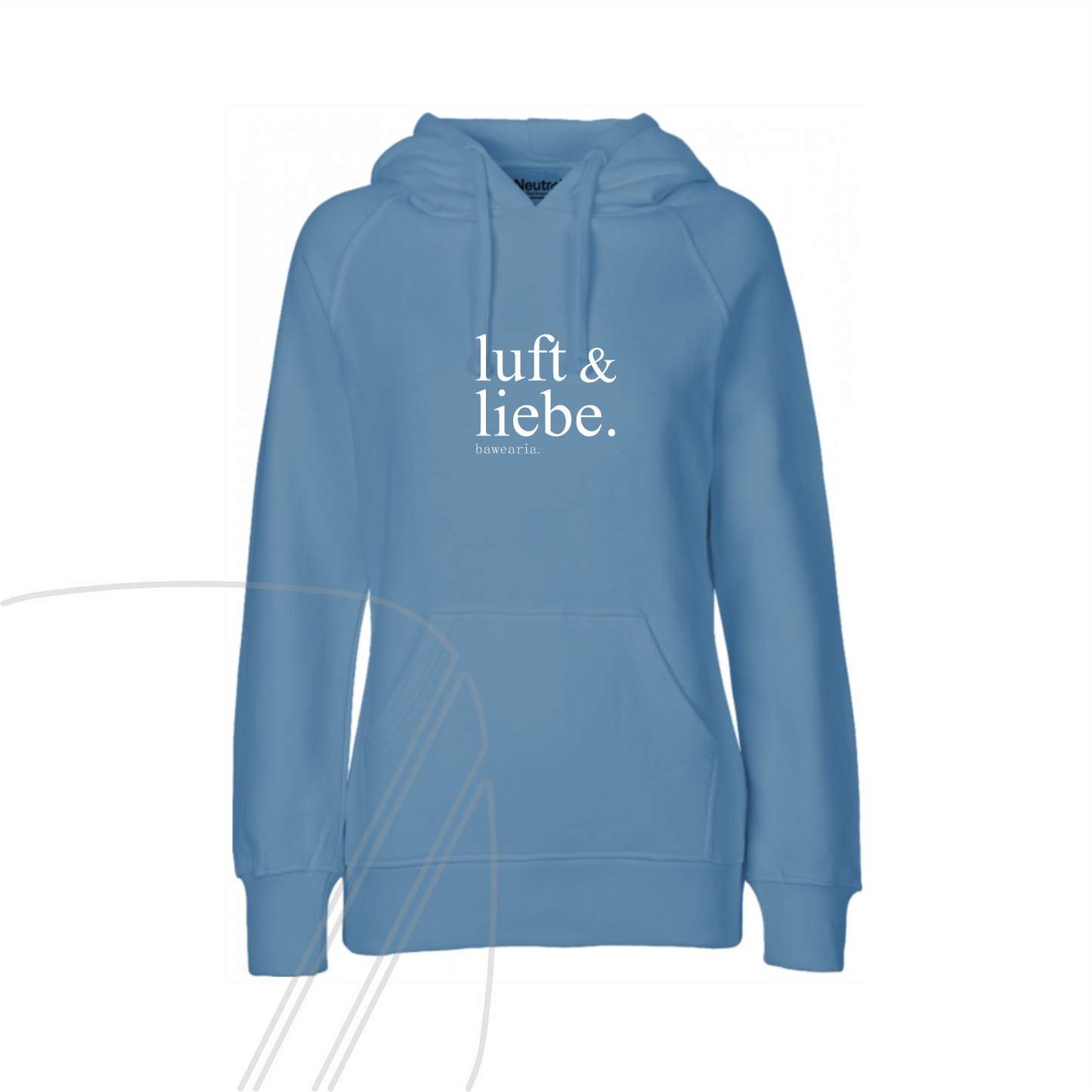 Damen Hoodie - bawearia. Luft und Liebe