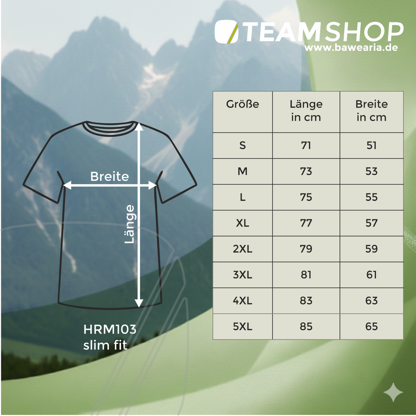 Unisex Shirt - bawearia. a G´spann für´s Lem