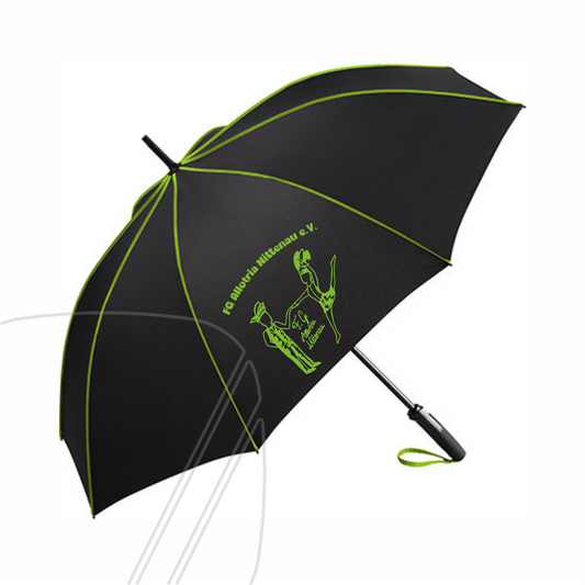 FG Allotria Nittenau Schirm schwarz/lime