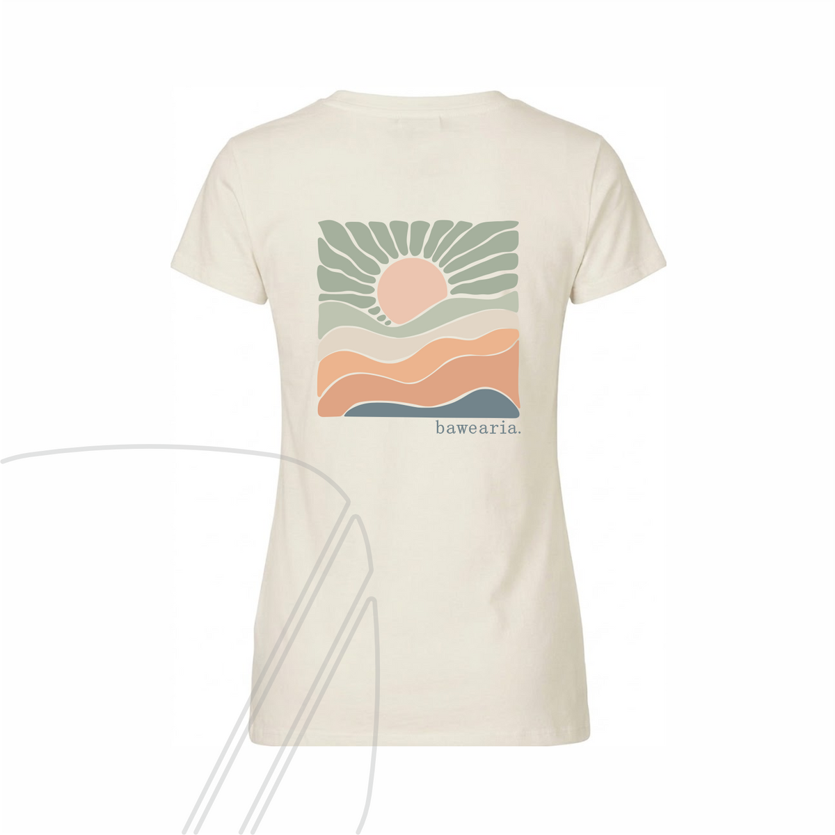 Ladies Shirt - bawearia. sunset