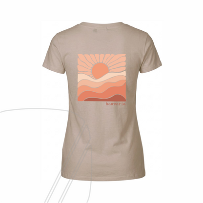 Ladies Shirt - bawearia. sunset