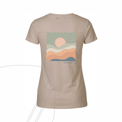 Ladies Shirt - bawearia. sunset
