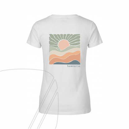 Ladies Shirt - bawearia. sunset