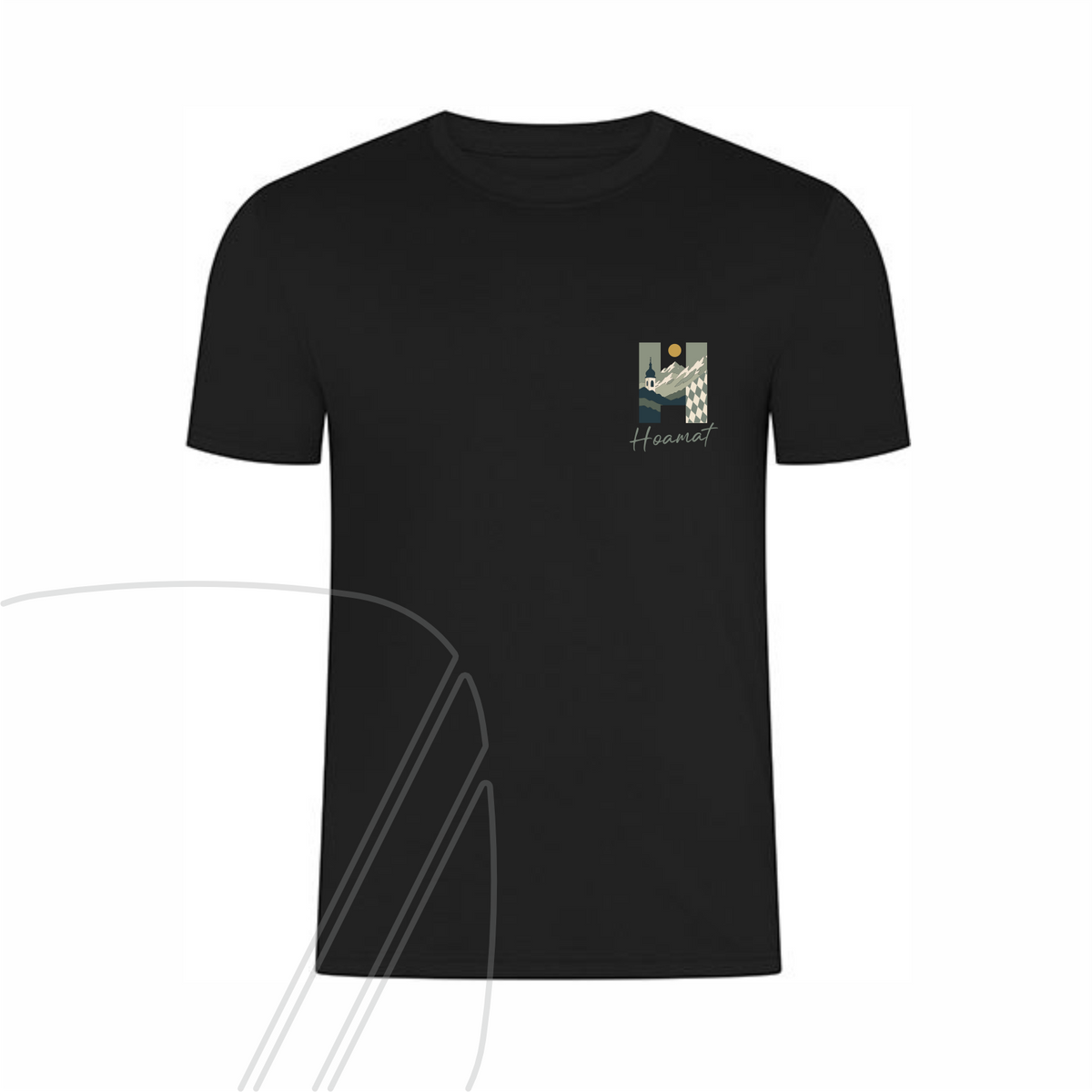 Unisex Shirt - bawearia. Hoamat essential