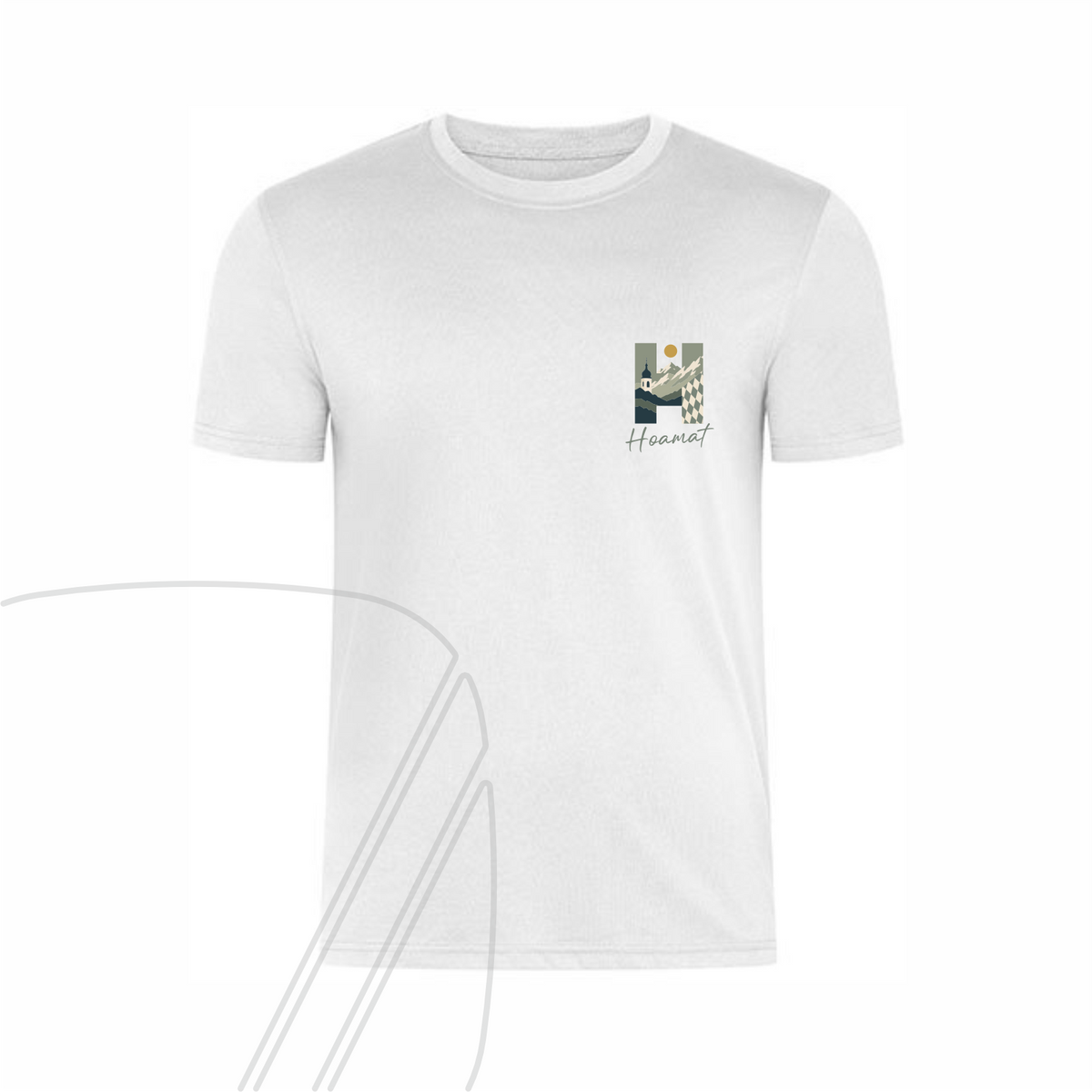 Unisex Shirt - bawearia. Hoamat essential