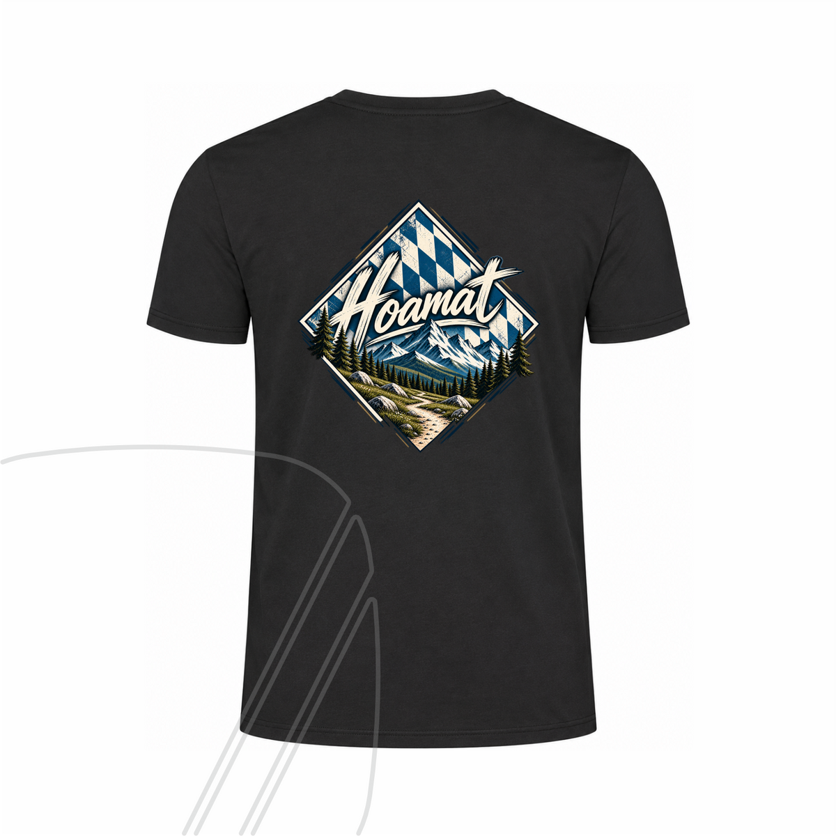 Unisex Shirt - bawearia. Hoamat Raute