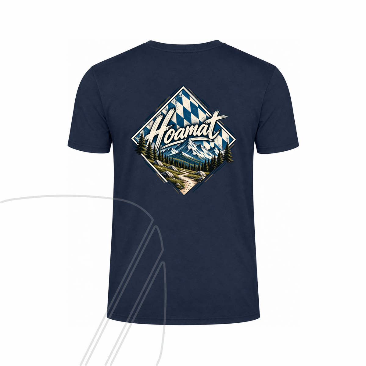 Unisex Shirt - bawearia. Hoamat Raute
