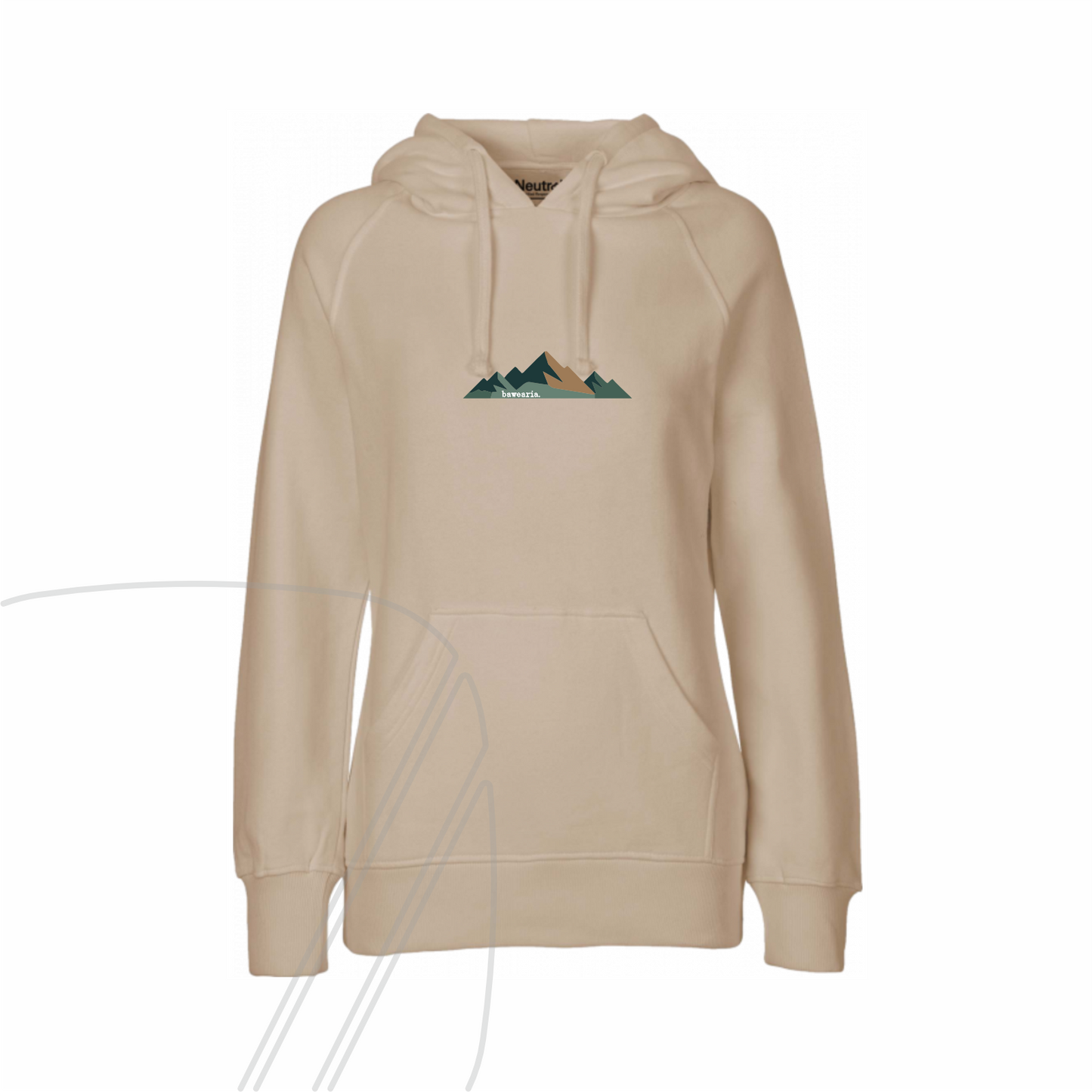 Damen Hoodie - bawearia. Spitzberg