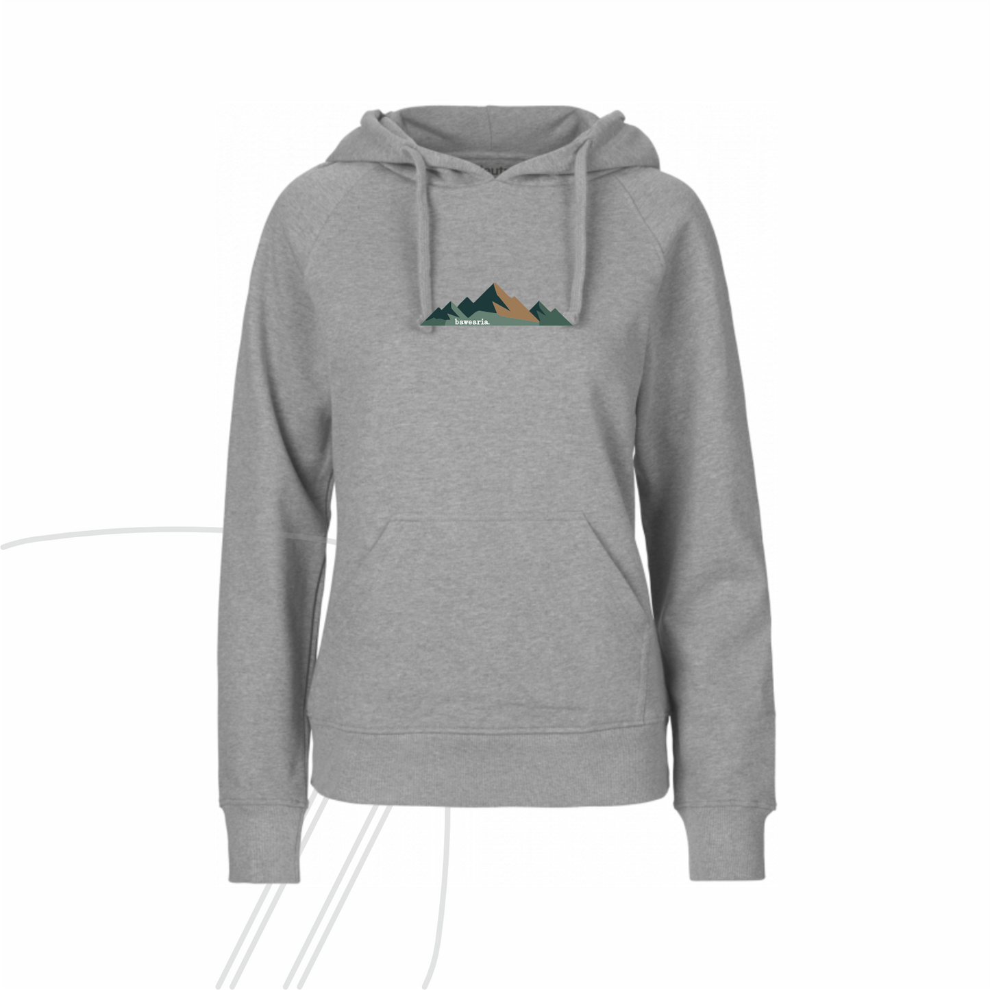 Damen Hoodie - bawearia. Spitzberg