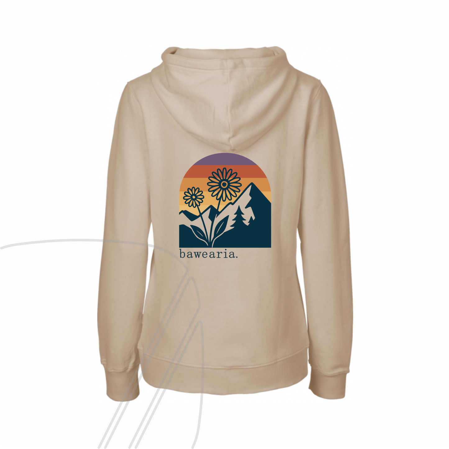Damen Hoodie - bawearia. Landliebe