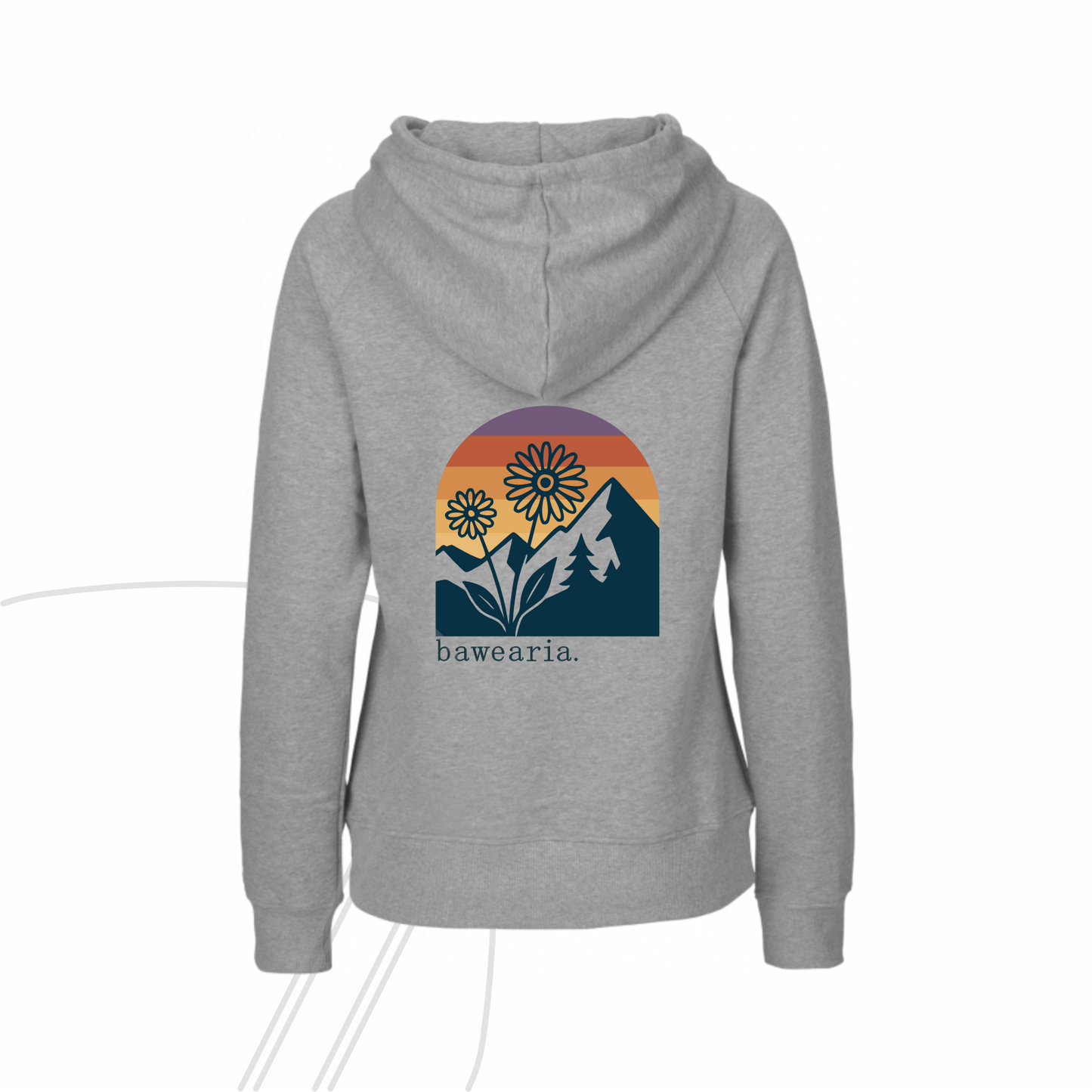 Damen Hoodie - bawearia. Landliebe