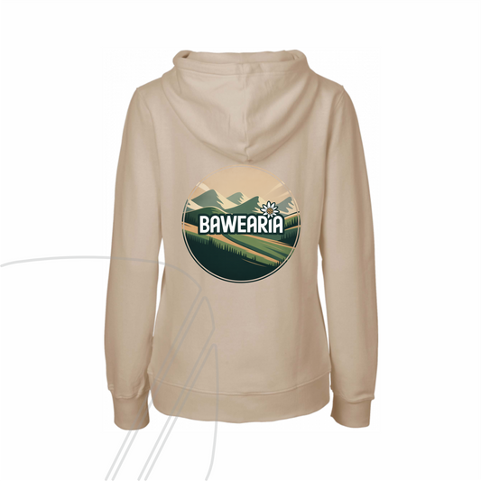 Damen Hoodie - bawearia. runde Gschicht