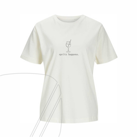 Ladies Shirt - Spritz happens.