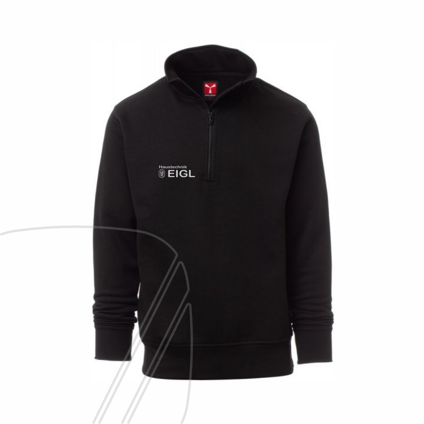 EIGL Haustechnik Herren Sweatshirt mit Reisverschluss