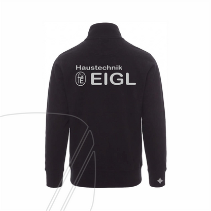 EIGL Haustechnik Herren-Sweatjacke