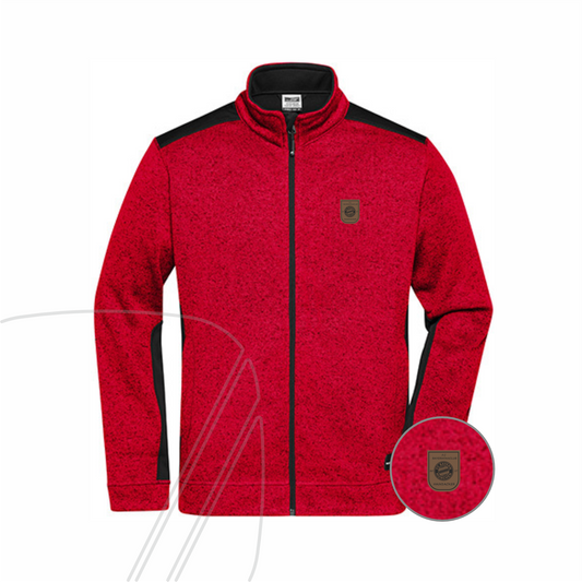 FCB Hainsacker Strickfleece-Jacke