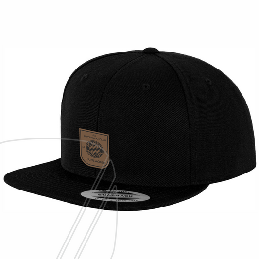 FCB Hainsacker Snapback Cap - gerader Schirm.