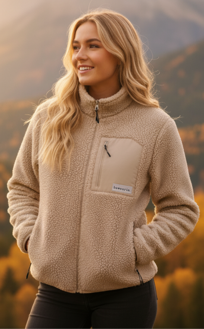 Unisex Sherpa Jacke bawearia.