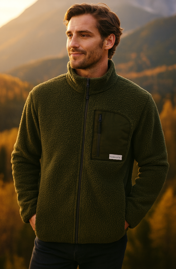 Unisex Sherpa Jacke bawearia.