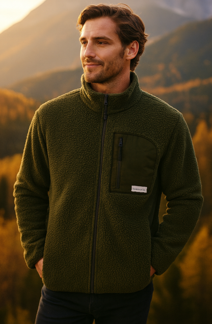 Unisex Sherpa Jacke bawearia.