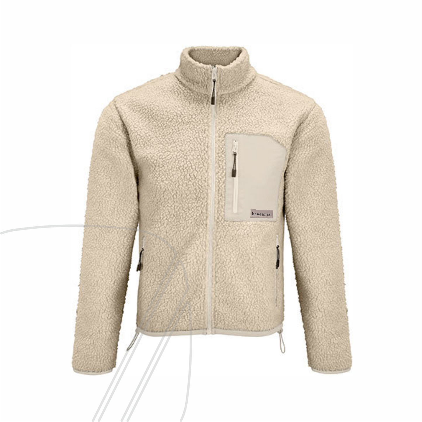 Unisex Sherpa Jacke bawearia.