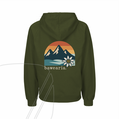 Unisex Hoodie - bawearia. Bergliebe