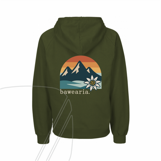 Unisex Hoodie - bawearia. Bergliebe