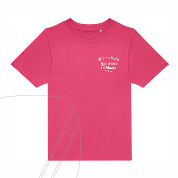 Stammtisch Kein Stress T-Shirt Kids "Festdame" (Gr.: 86-161)
