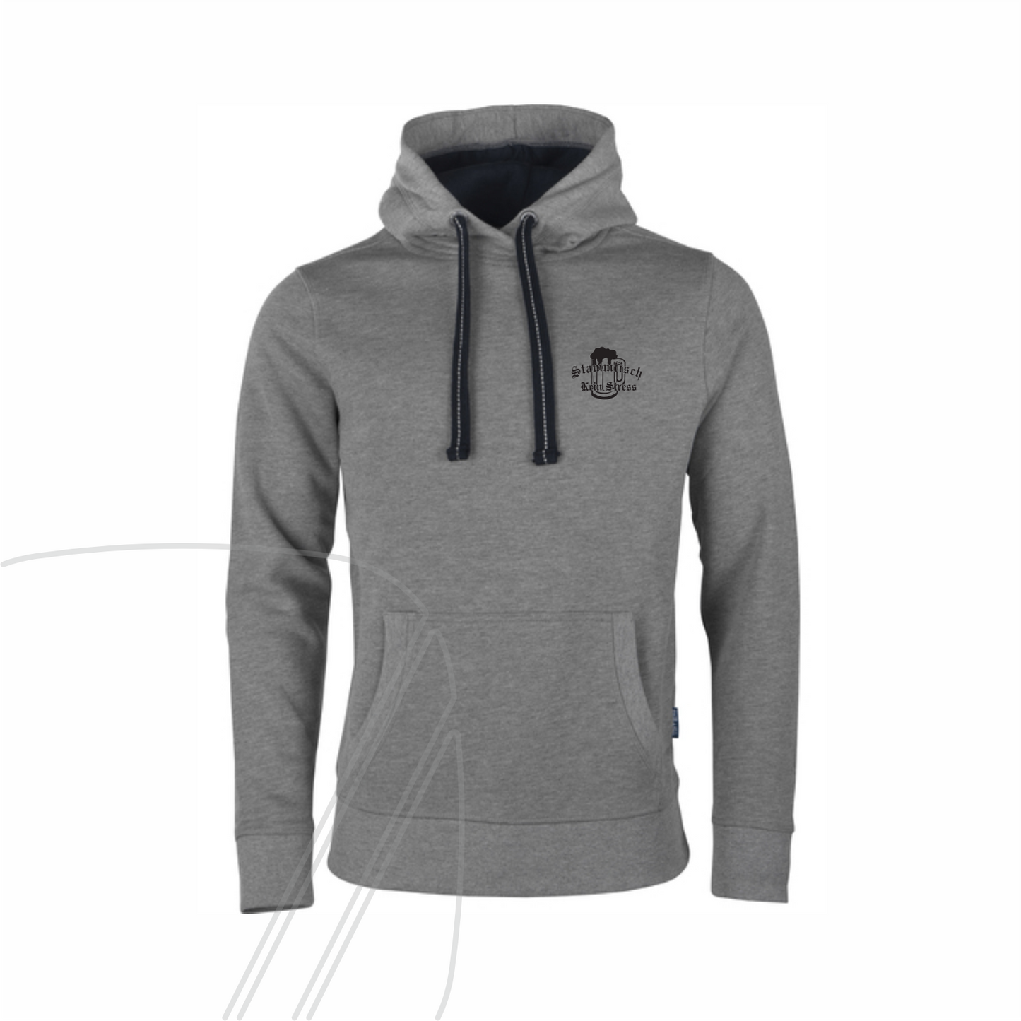 Stammtisch Kein Stress Unisex Hoodie