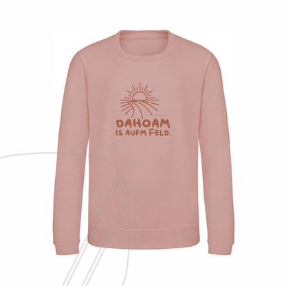 Kinder Sweater - bawearia. Dahoam is aufm Feld