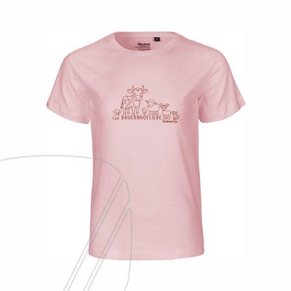 Kinder Shirt - bawearia. Bauernhofliebe