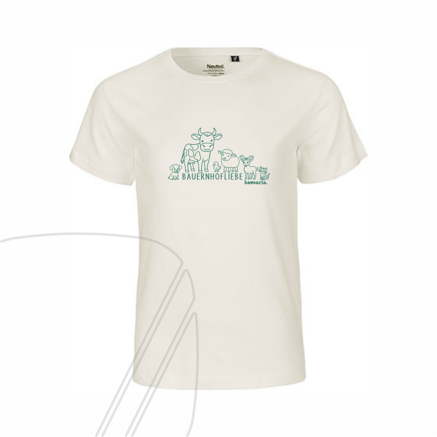 Kinder Shirt - bawearia. Bauernhofliebe
