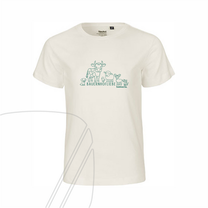 Kinder Shirt - bawearia. Bauernhofliebe