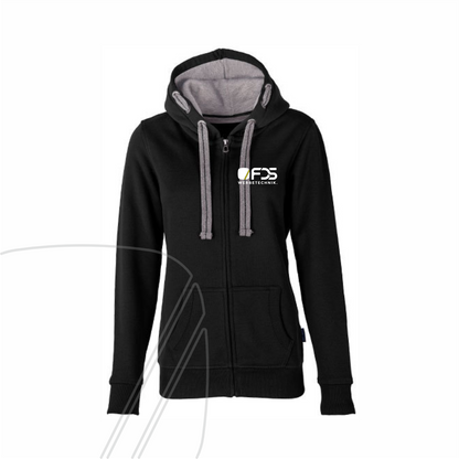 Muster Damen Zip-Hoodie