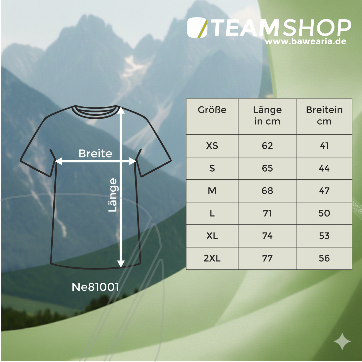 Ladies Shirt - bawearia. a G´spann für´s Lem