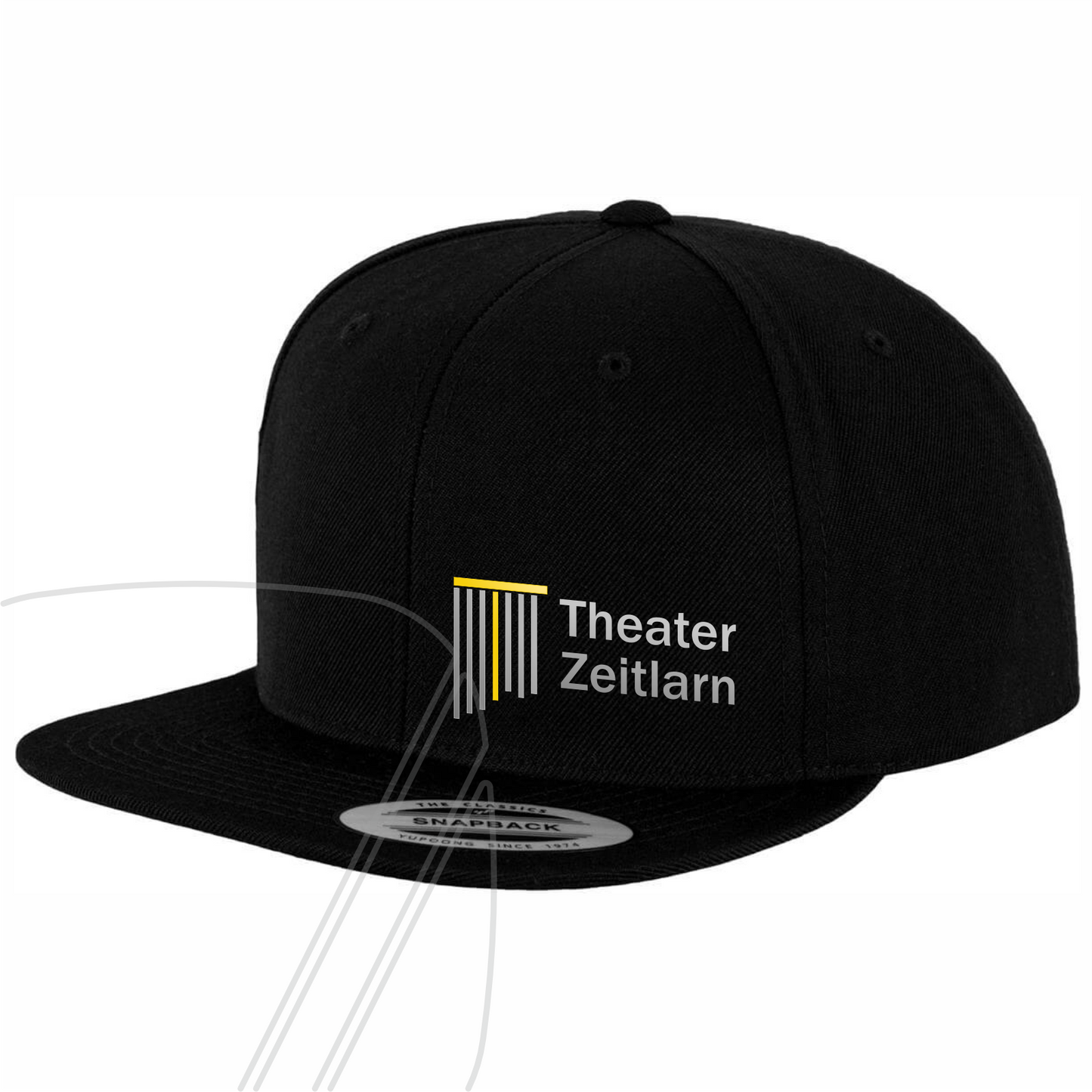 Theater Zeitlarn Snapback Cap - gerader Schirm