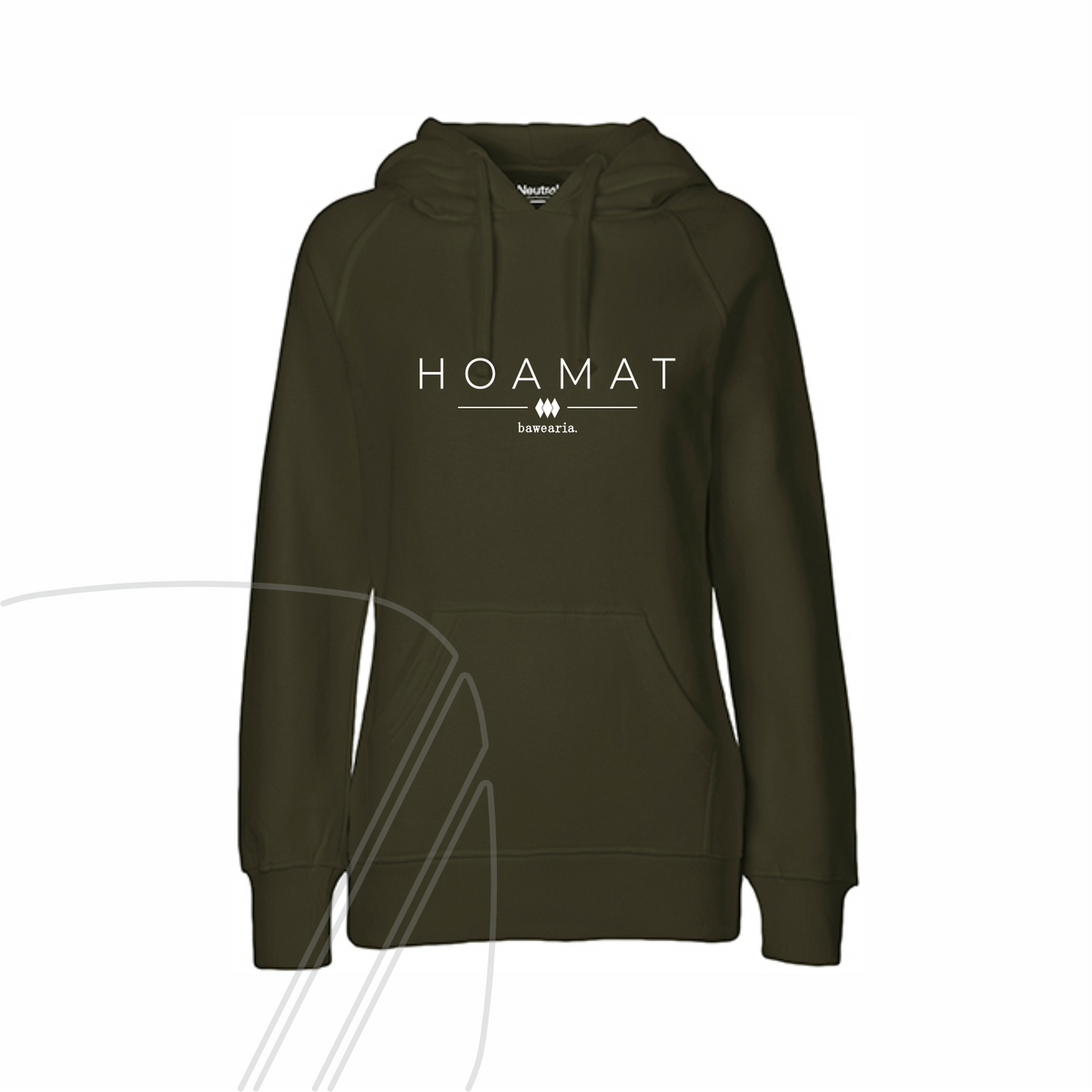 Ladies Hoodie - bawearia. Hoamat