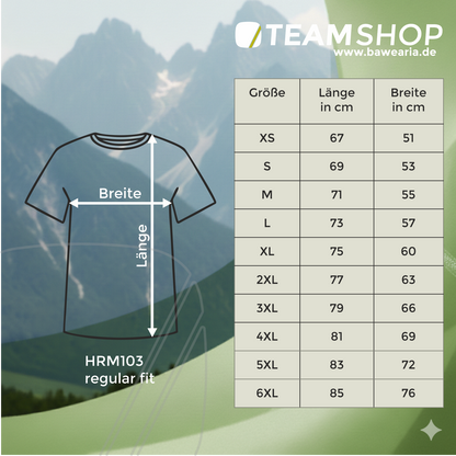 Unisex Shirt - bawearia. a G´spann für´s Lem