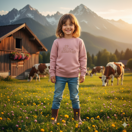 Kinder Sweater - bawearia. Bauernhofliebe