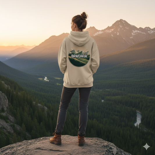 Unisex Hoodie - bawearia. runde Gschicht