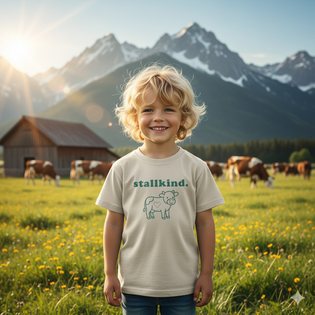 Kinder Shirt - bawearia. Stallkind
