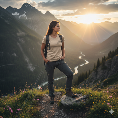Ladies Shirt - bawearia. Bergwärts