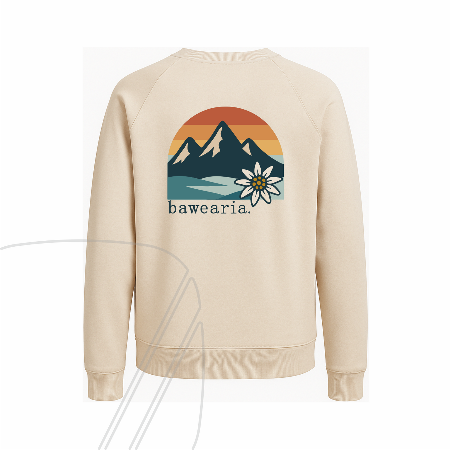 Unisex Sweater - bawearia. Bergliebe