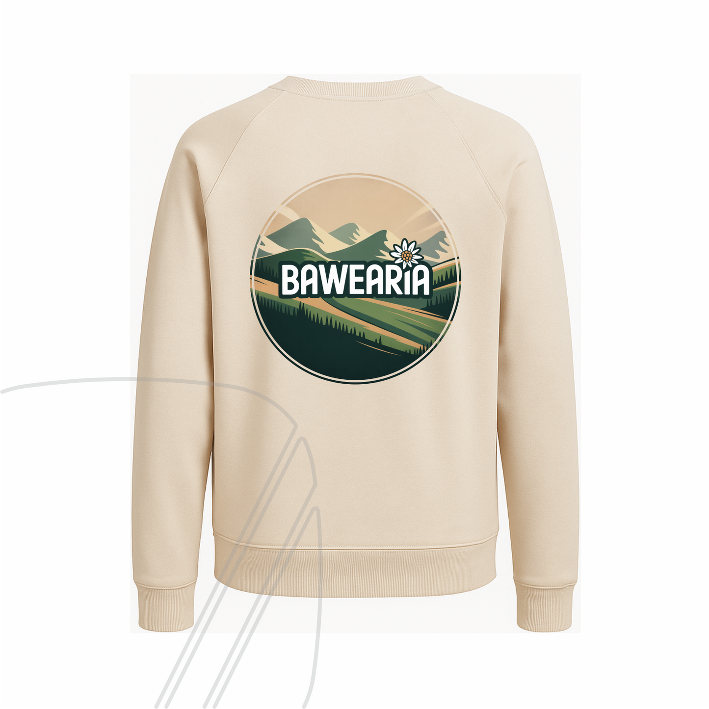 Unisex Sweater - bawearia. runde Gschicht